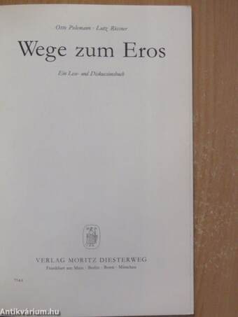 Wege zum Eros