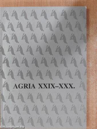 Agria XXIX-XXX.