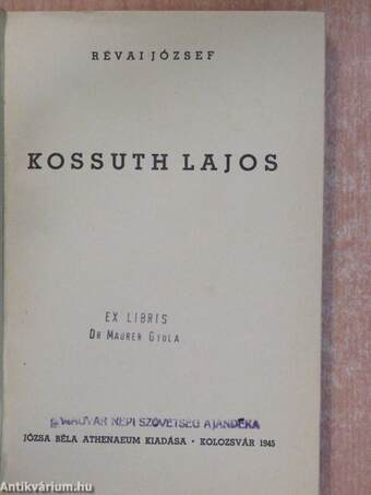 Kossuth Lajos