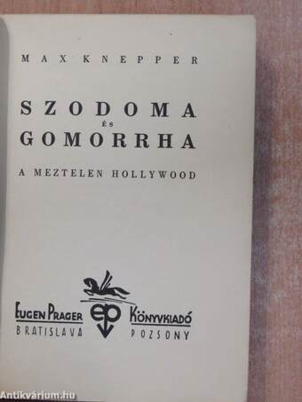 Szodoma és Gomorrha