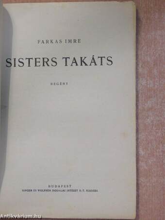 Sisters Takáts