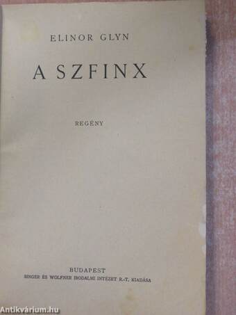 A szfinx