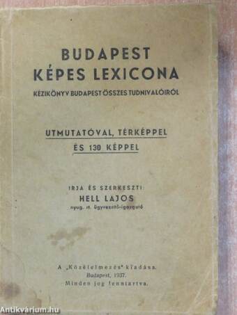 Budapest képes lexicona