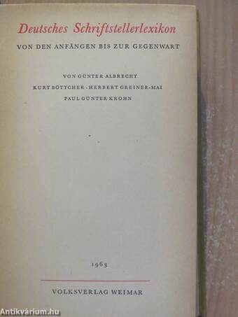 Deutsches Schriftstellerlexikon