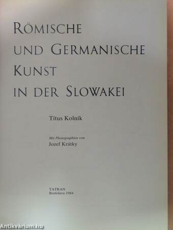 Römische und germanische Kunst in der Slowakei