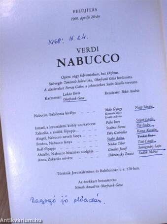 Verdi: Nabucco