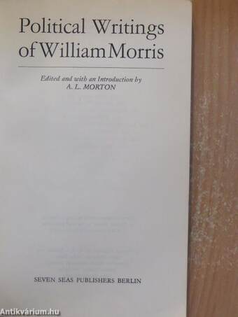 Political Writings of William Morris