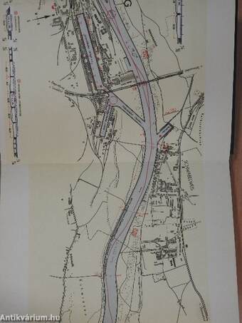 Carte de Pilotage du Danube du port de Regensburg (km 2379) a l'ecluse kachlet (km 2230,5)