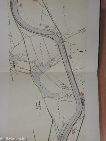 Carte de Pilotage du Danube du port de Regensburg (km 2379) a l'ecluse kachlet (km 2230,5)