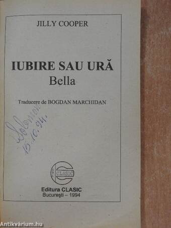 Iubire sau ura