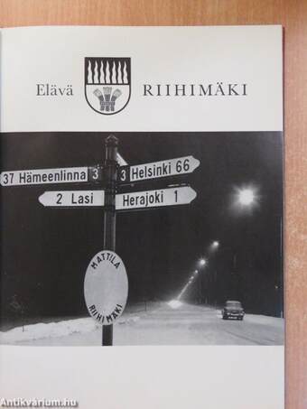 Elävä Riihimäki (dedikált példány)