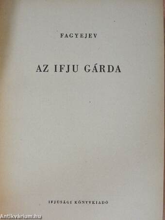 Az ifju gárda