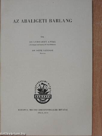 Az Abaligeti barlang