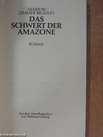 Das schwert der Amazone