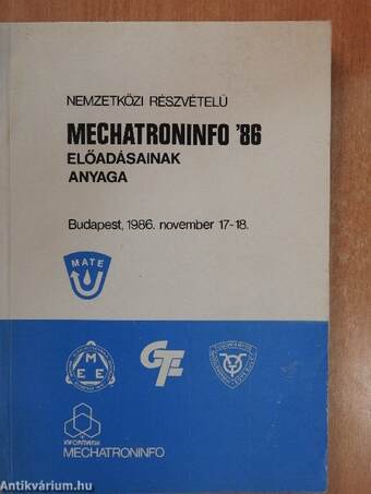 Mechatroninfo '86