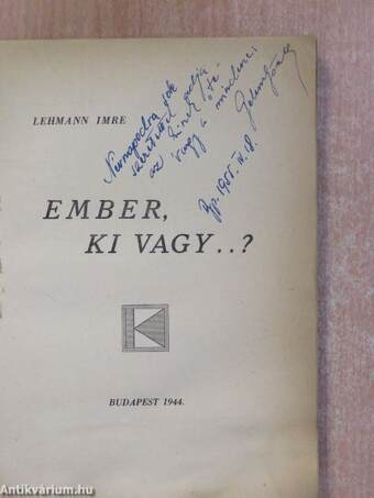 Ember, ki vagy...?