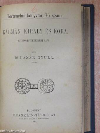 Szent László király élete/Kálmán király és kora/II. vagy jeruzsalemi Endre magyar király