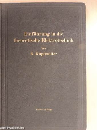 Einführung in die theoretische Elektrotechnik