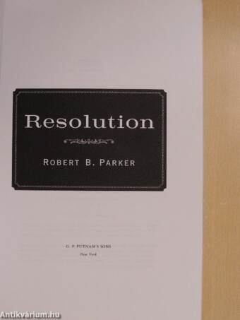 Resolution