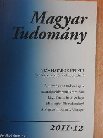 Magyar Tudomány 2011/12.
