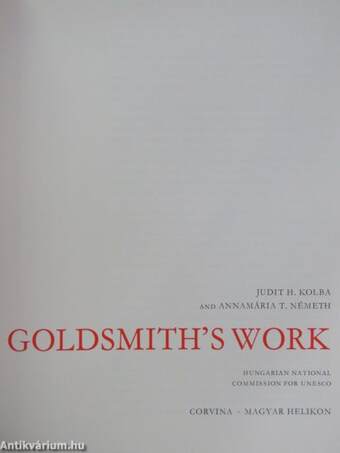 Goldsmith's work