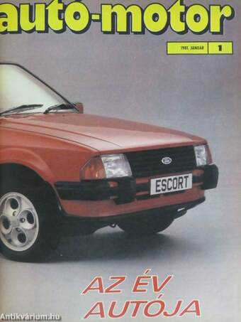 Autó-Motor 1981. január-december/Autó-Motor Magazin '81 nyár-ősz I-II.