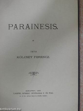 Parainesis