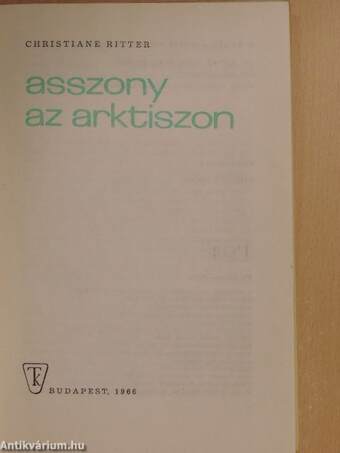 Asszony az Arktiszon