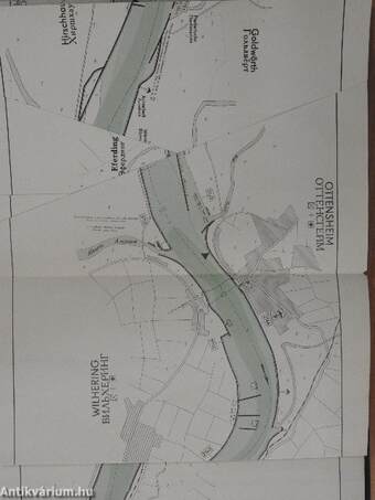 Carte de Pilotage du Danube DU km (écluse Kachlet) au km 2060 (écluse Ybbs-Persenbeug)