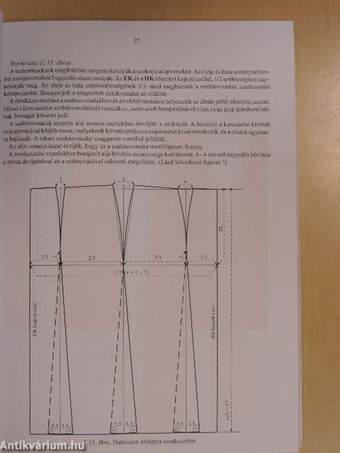 Nőiruha - szabás szakrajz I.