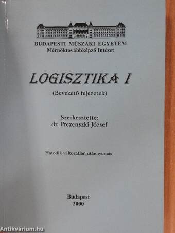 Logisztika I. (töredék)