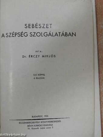 Sebészet a szépség szolgálatában