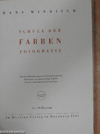 Schule der Farben - Fotografie