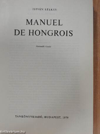 Manuel de Hongrois