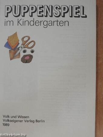 Puppenspiel im Kindergarten