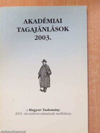 Akadémiai tagajánlások 2003.