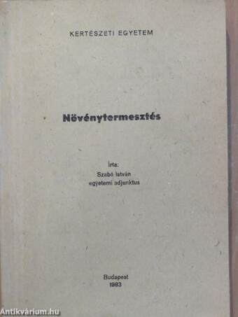 Növénytermesztés