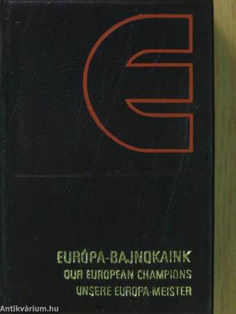 Európa-bajnokaink (minikönyv) (számozott)/Európa-bajnokaink (minikönyv) (számozott)