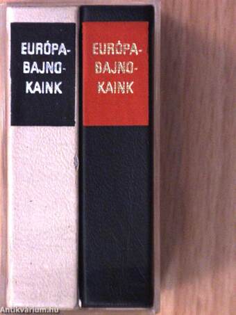 Európa-bajnokaink (minikönyv) (számozott)/Európa-bajnokaink (minikönyv) (számozott)