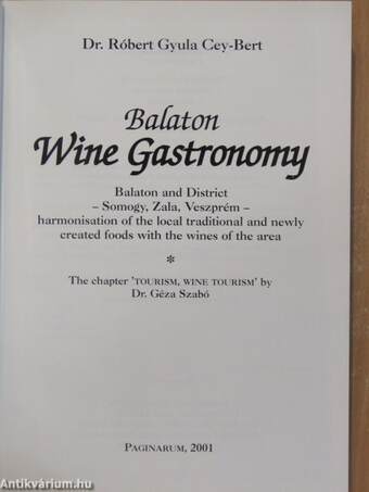 Balaton Wine Gastronomy