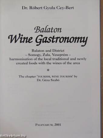 Balaton Wine Gastronomy