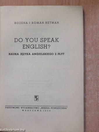 Do you speak english?