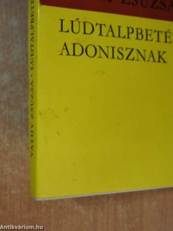 Lúdtalpbetét Adonisznak