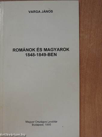 Románok és magyarok 1848-1849-ben