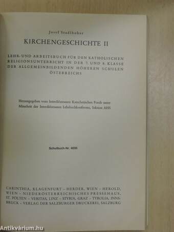 Kirchengeschichte II.