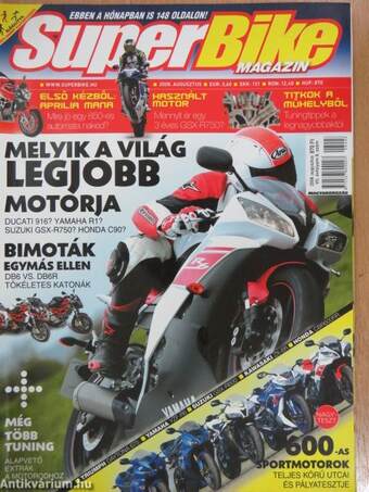 SuperBike magazin 2008. augusztus