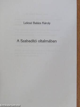 A Szabadító oltalmában