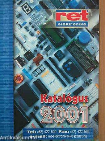 Elektronikai alkatrészek - Katalógus 2001