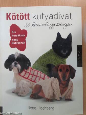 Kötött kutyadivat