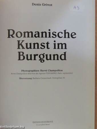 Romanische Kunst im Burgund